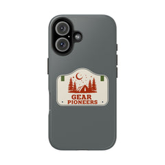 Gear Pioneers Tough Phone Case — Outdoor Camping Badge Protective Cover