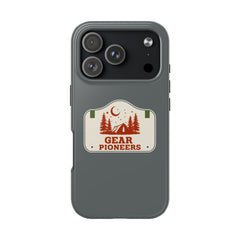 Gear Pioneers Tough Phone Case — Outdoor Camping Badge Protective Cover