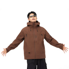 Autumn/Winter Waterproof Outdoor Jacket – Warm Mountaineering & Camping