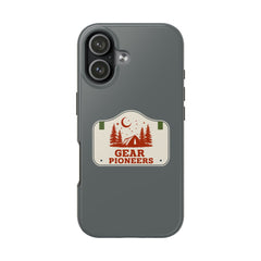 Gear Pioneers Tough Phone Case — Outdoor Camping Badge Protective Cover