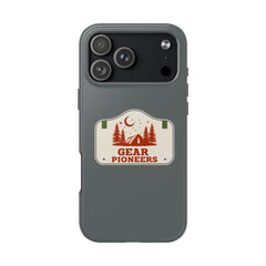 Gear Pioneers Tough Phone Case — Outdoor Camping Badge Protective Cover