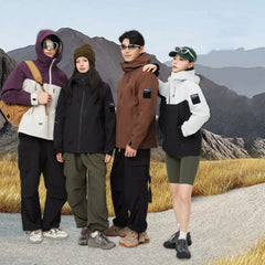 Autumn/Winter Waterproof Outdoor Jacket – Warm Mountaineering & Camping