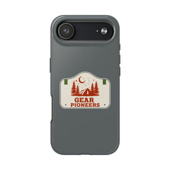 Gear Pioneers Tough Phone Case — Outdoor Camping Badge Protective Cover
