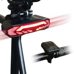 Multifunctional USB Rechargeable Bike Alarm Tail Light