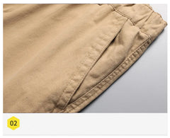 Men’s Large-Pocket Loose Tactical Pants – Outdoor Sports & Casual