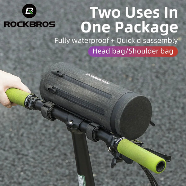 ROCKBROS Bike Front Bag Cycling Waterproof Handlebar Bag