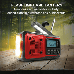 Supersonic Guardian Multi-Powered Emergency Radio with NOAA