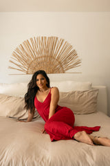 Goddess Gown - Crimson