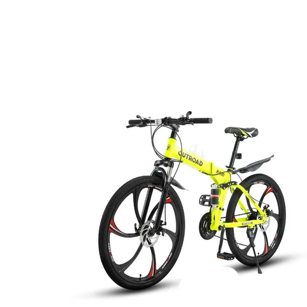 Durable Folding Bike High Carbon Steel & 21 Gears