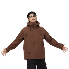 Autumn/Winter Waterproof Outdoor Jacket – Warm Mountaineering & Camping