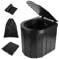 Foldable Emergency Toilet Portable Porta Potty