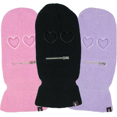 Heart Eyes Ski Mask Winter Face Cover