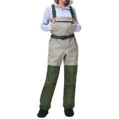 Women’s Breathable Stocking-Foot Chest Waders – Waterproof Lightweight